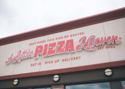 A Little Pizza Heaven photo shoot