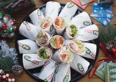 Pita Pit Christmas photo shoot