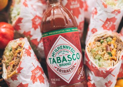 Pita Pit Canada – Tabasco Sriracha Launch