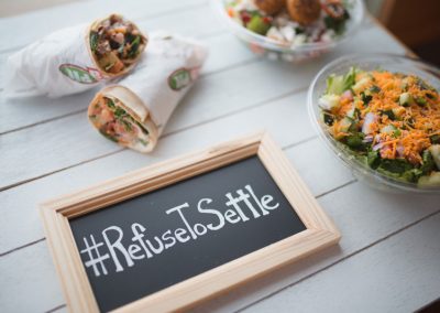 Pita Pit Canada Refuse to Settle promotion