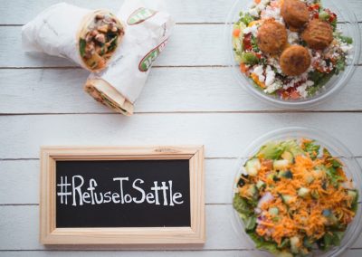 Pita Pit Canada Refuse to Settle promotion